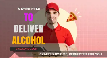 Age Limit for Alcohol Delivery: 21 and Up