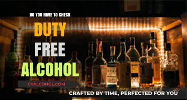 Duty-Free Alcohol: Do You Need to Declare It at Customs?