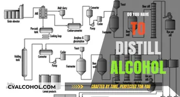 Distilling Alcohol: Essential Process or Optional Step for Crafting Spirits?