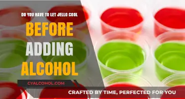 Adding Alcohol to Jello: Cool or Room Temperature?