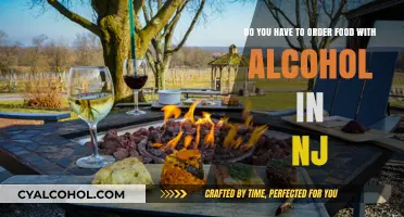 Alcohol and Food: New Jersey's Unique Pairing Rule
