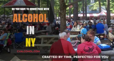Alcohol and Food: NYC's Ordering Rules