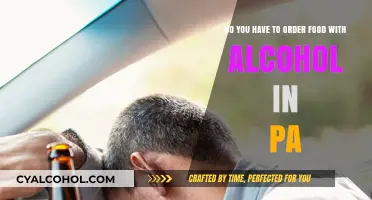 PA Alcohol Laws: Can You Order Food?