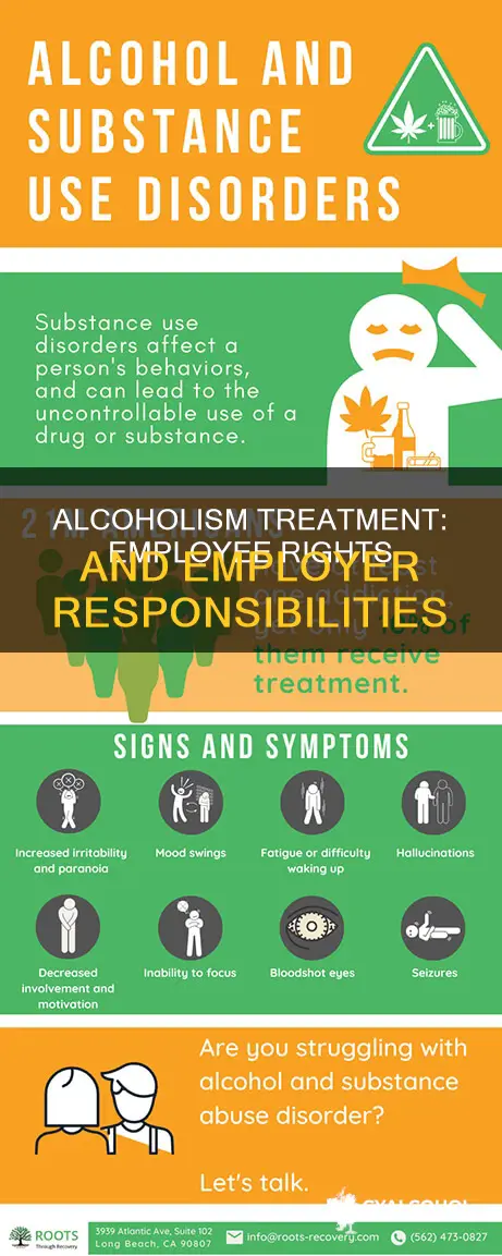 do you have to pay alcoholic employees seeking treatment