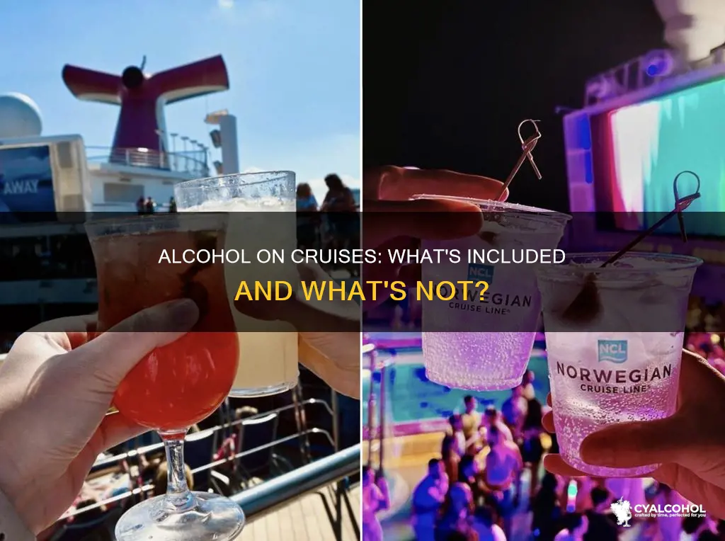do you have to pay for alcohol on a cruise