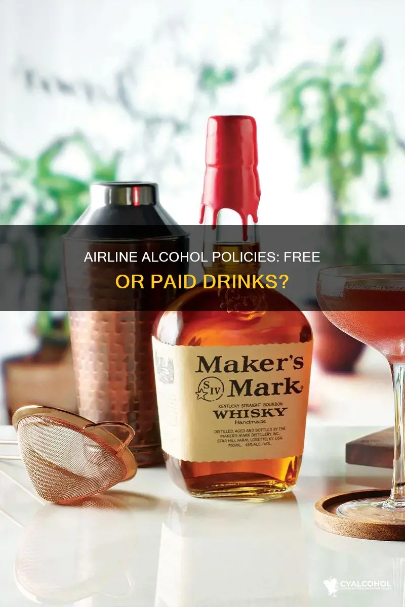 do you have to pay for alcohol on a plane
