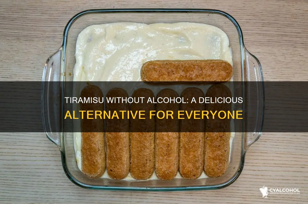 do you have to put alcohol in tiramisu