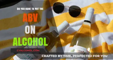 Why Alcohol Content Matters: ABV on Alcohol