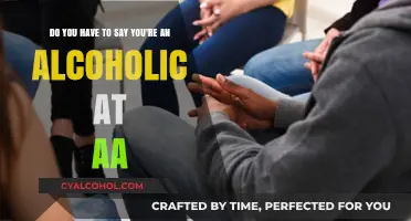 Alcoholics Anonymous: Do You Need to Self-Identify?