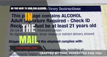 Alcohol Delivery: Signature Required?