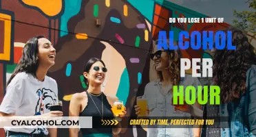 Alcohol Units: One Hour, One Unit?