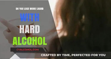 Hard Alcohol vs. Others: Liquid Loss Comparison and Insights
