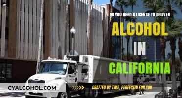 Alcohol Delivery in California: License Requirements
