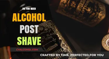 Post-Shave Alcohol: Necessary Step or Skippable Ritual?