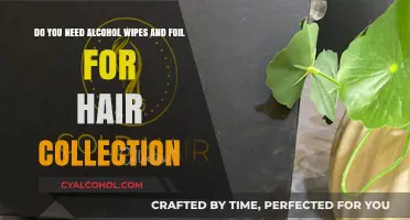 Alcohol Wipes and Foil: Hair Collection Essentials?