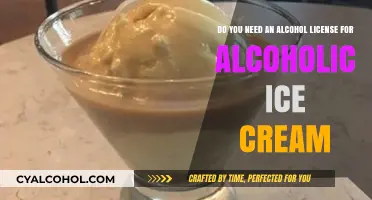 Alcohol-Infused Ice Cream: License Needed?