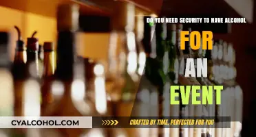 Security and Alcohol: A Safe Event Strategy