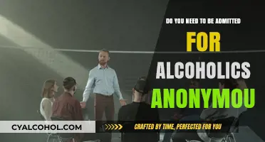 Alcoholics Anonymous: Do You Need to Be Admitted?