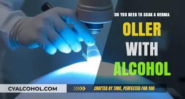 Derma Roller Maintenance: Soaking in Alcohol