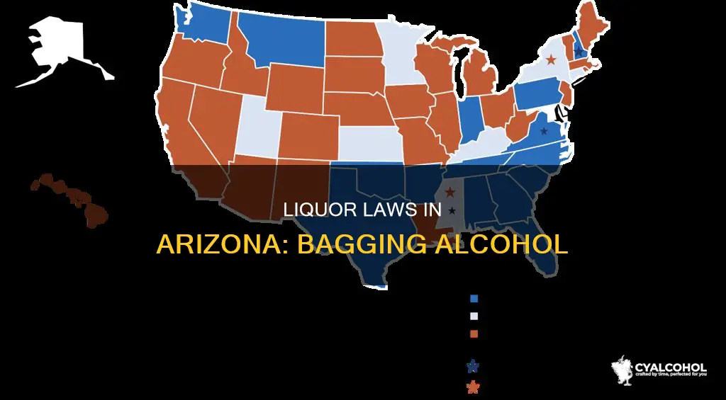 do you need tp have alcohol bagged in az