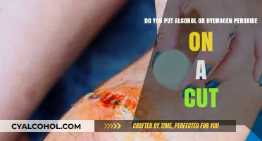 Alcohol or Hydrogen Peroxide: Which is Better for Cuts?