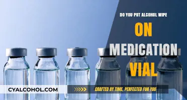 Alcohol Wipes on Medication Vials: Safe Practice or Potential Risk?
