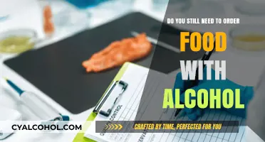 Ordering Food with Alcohol: A Legal Requirement?