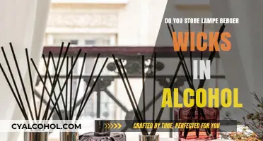 Storing Lampe Berger Wicks in Alcohol: Best Practices and Tips