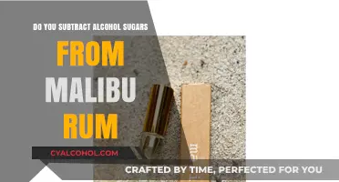 Subtracting Alcohol Sugars from Malibu Rum: A Comprehensive Guide