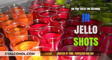 Jello Shots: Alcohol Flavor Detectable or Hidden in the Mix?