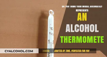 Modeling Alcohol Thermometers: Accurate Representation?