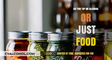 Tipping Etiquette: Should You Tip on Alcohol or Just Food?