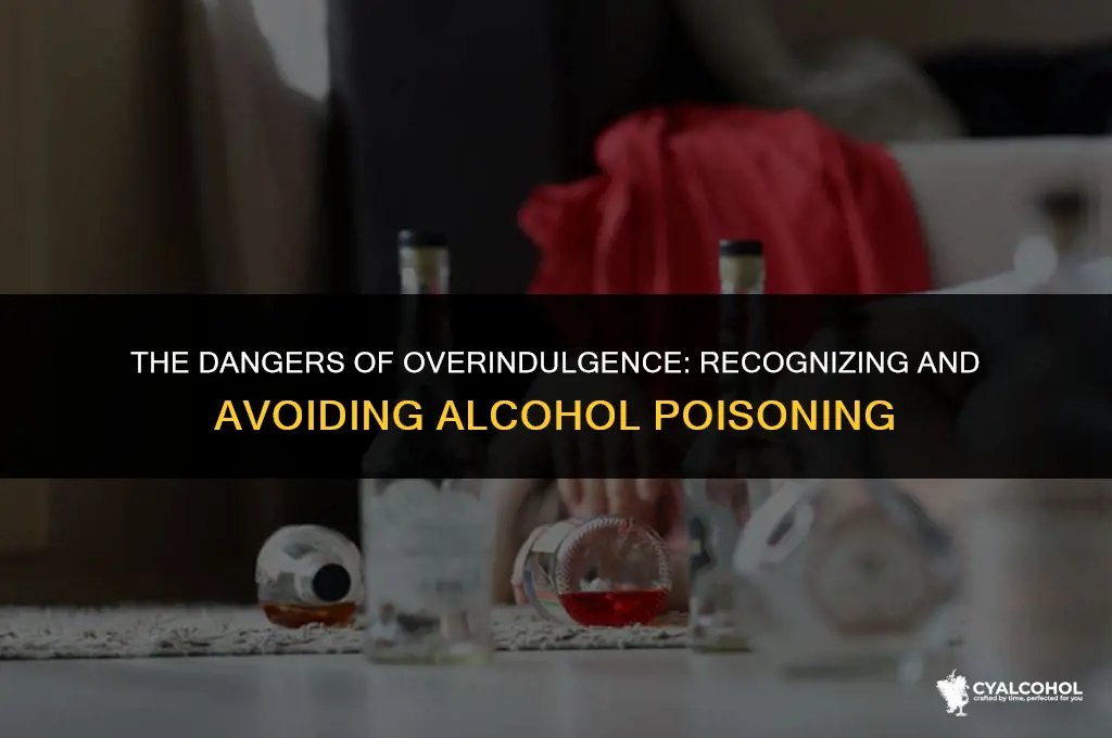 do you want alcohol poisoning