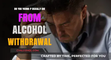 Young People: Alcohol Withdrawal's Deadly Risk