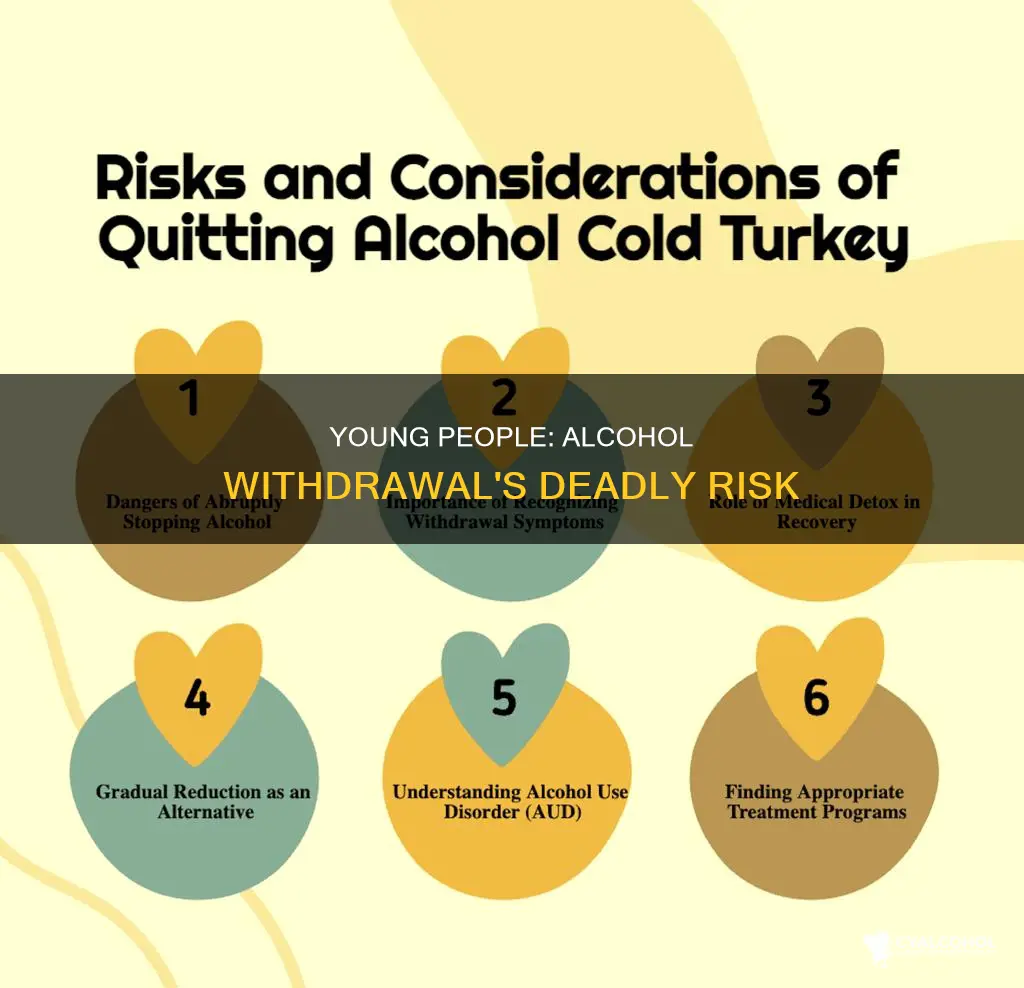 do you young p usually die from alcohol withdrawal