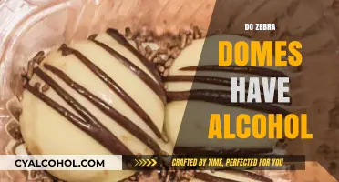 Exploring the Myth: Do Zebra Domes Really Contain Alcohol?