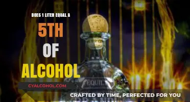 Is 1 Liter Equivalent to a Fifth of Alcohol? Explained