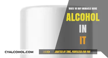 Does 10 Day Miracle Contain Alcohol? A Detailed Ingredient Analysis
