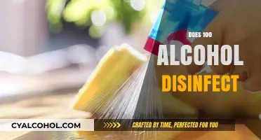 Can High-Proof Alcohol Effectively Disinfect Surfaces and Kill Germs?