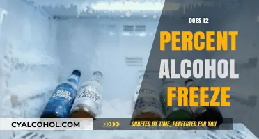 Exploring the Freezing Point of 12% Alcohol: Facts and Myths