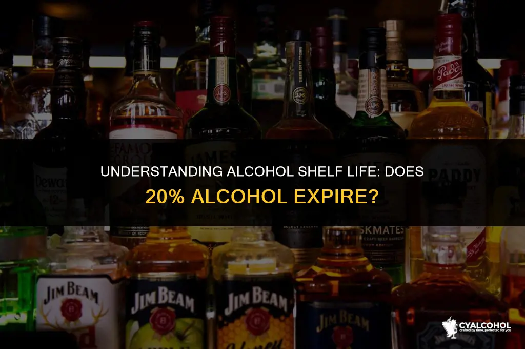 does 20 20 alcohol expire