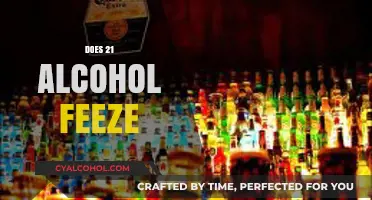 Will 21% Alcohol Freeze? Exploring the Science Behind It