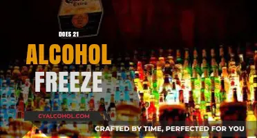 Will 21% Alcohol Freeze? Exploring the Science Behind It
