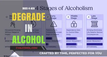 Exploring 4-ACO Stability: Does It Degrade in Alcoholic Solutions?