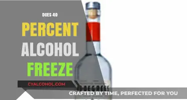 Exploring the Freezing Point of 40% Alcohol: Facts and Myths
