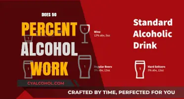 Exploring the Effectiveness of 50% Alcohol Solutions: Facts and Myths