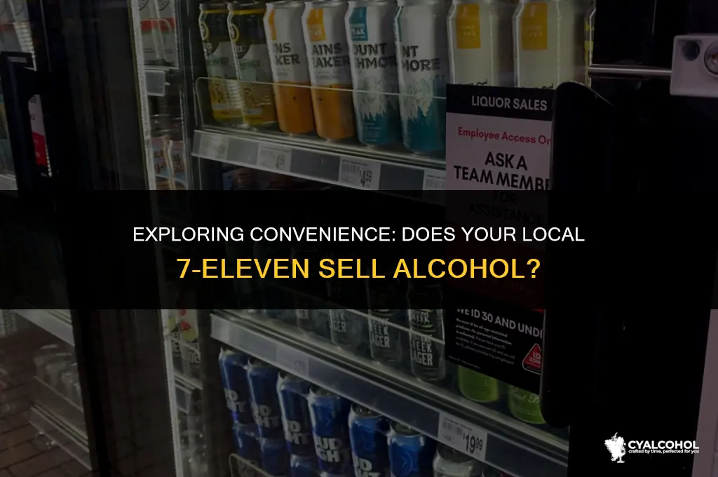 does 7 11 carry alcohol