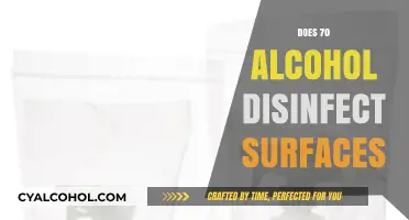Effective Disinfection: The Power of 70% Alcohol on Surfaces