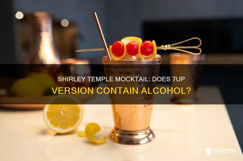 does 7up shirley temple have alcohol
