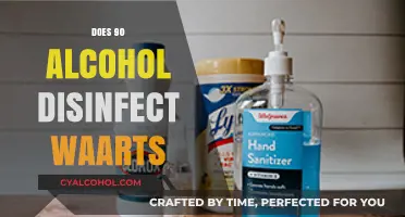 Alcohol's Disinfecting Power: Does 90% ABV Kill Warts?